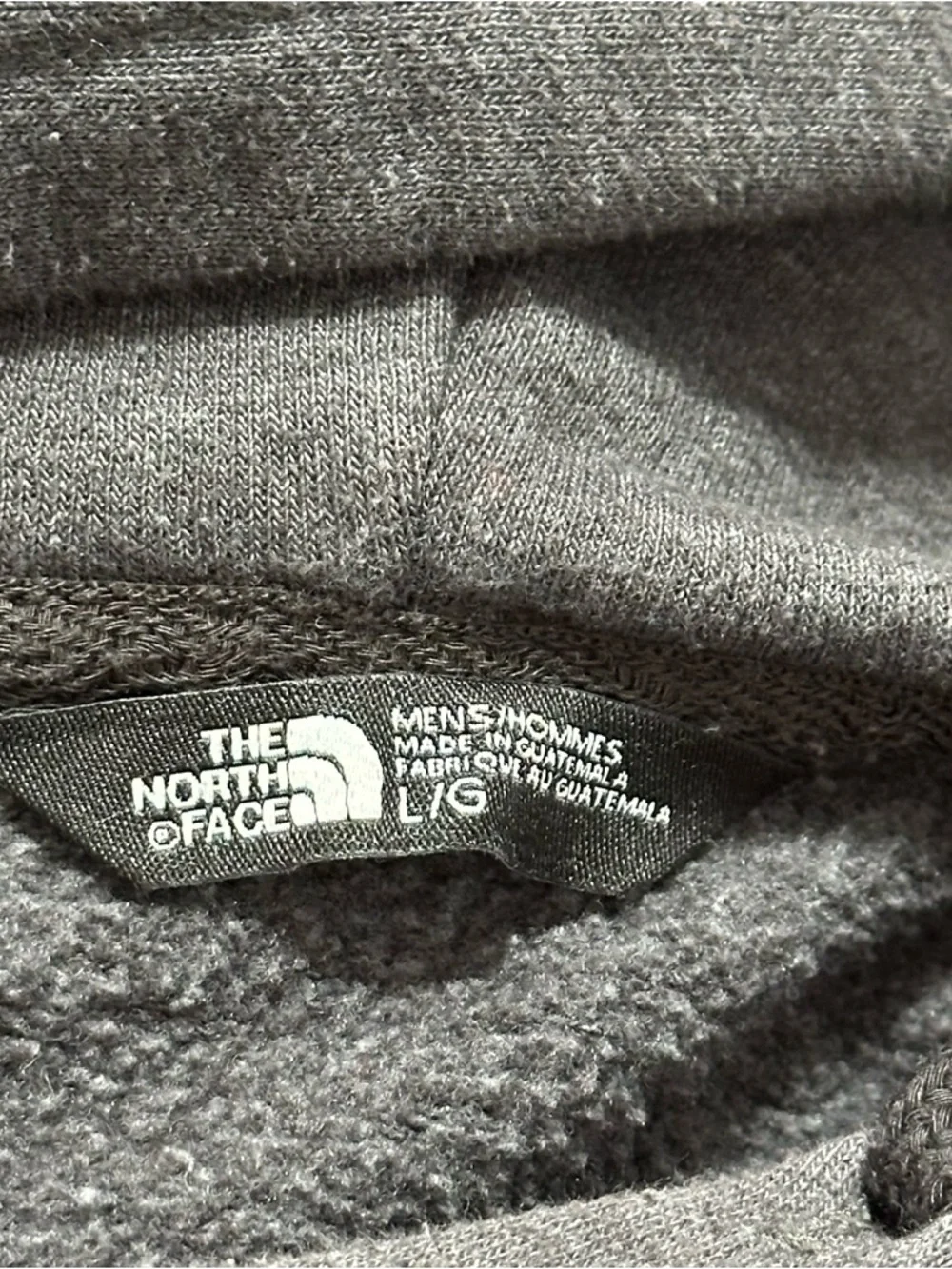 The North Face Men’s Size L Dark Gray Half Dome Pullover Hoodie Sweatshirt